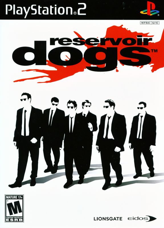 Reservoir Dogs box art for Playstation 2